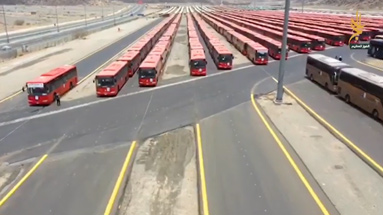 SAPTCO buses in Hajj
