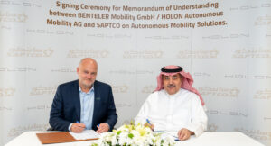 SAPTCO and HOLON Sign Memorandum of Understanding to Launch Autonomous Buses in the Kingdom in Support of Vision 2030