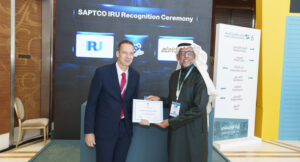 SAPTCO Academy Receives Recognition Award from the International Road Transport Union (IRU)