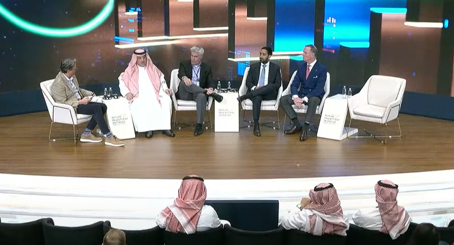 CEO of SAPTCO Eng. Khalid Al-Hogail speaks about the importance of public transportation at the Future Investment Initiative (FII) 2024 conference